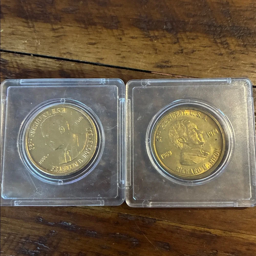 10 President Token Commemerative Coins - Picture 8 of 11